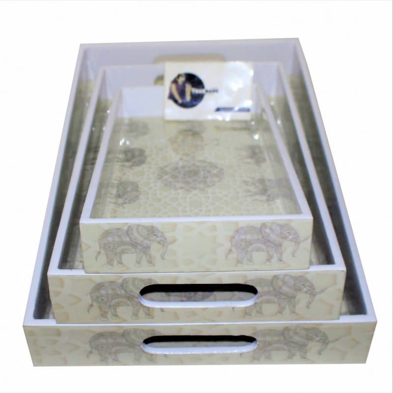 Printed & Enamel Coated Serving Tray