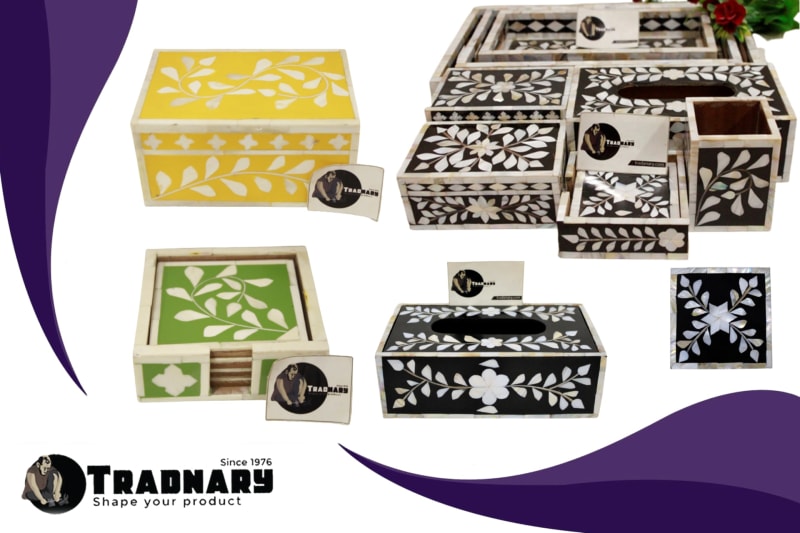 Mother of Pearl and Bone Inlay — handmade export category