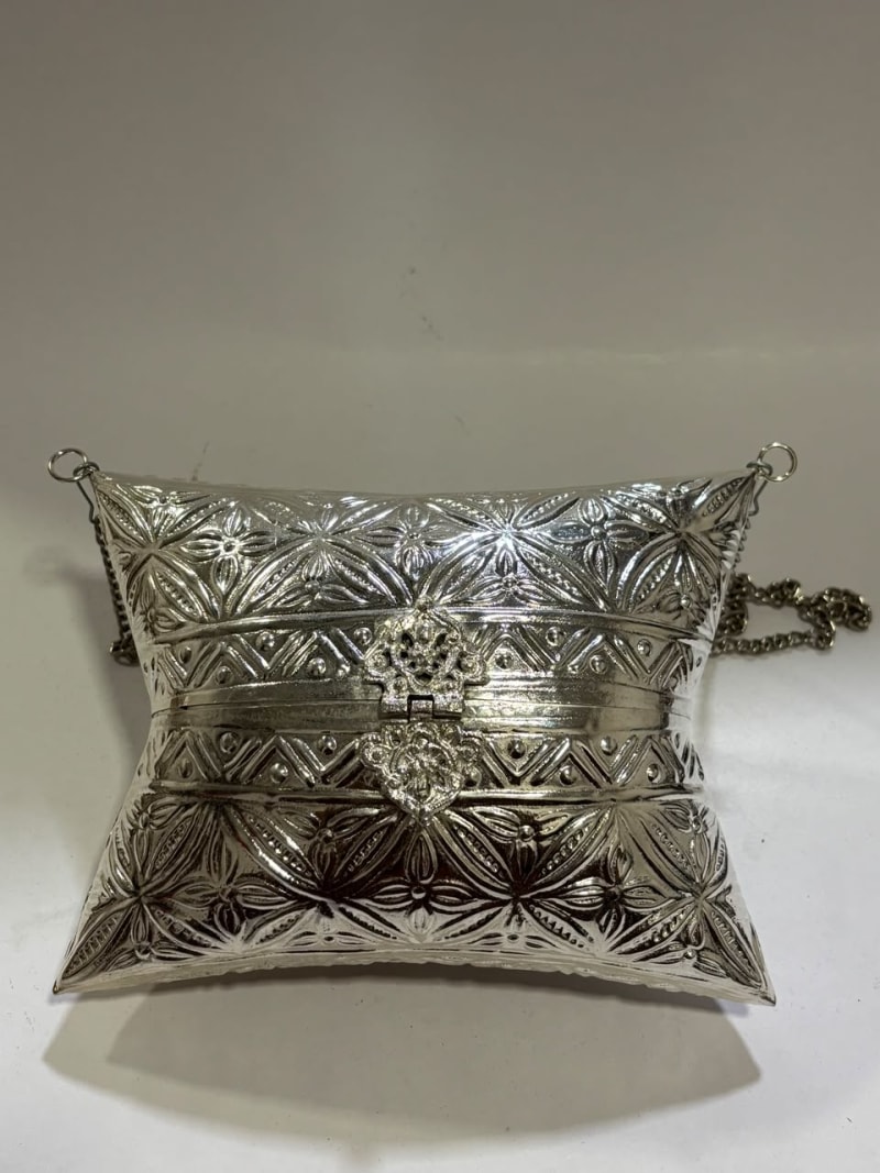 Silver Star Brass Clutch — Brass