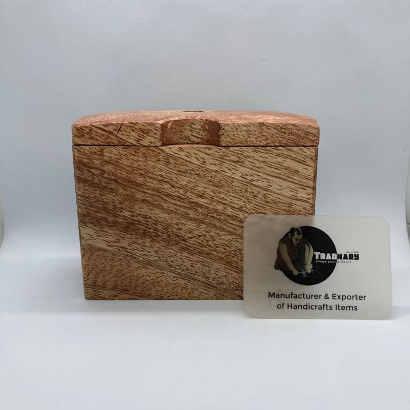 Handmade Wooden Attar Box in Mango Wood