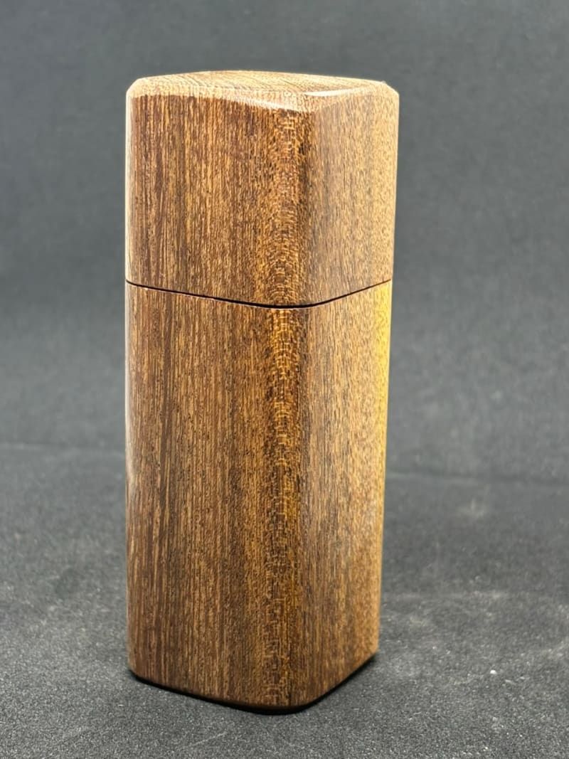 Handmade Wooden Attar & Perfume Bottle in Acacia Wood