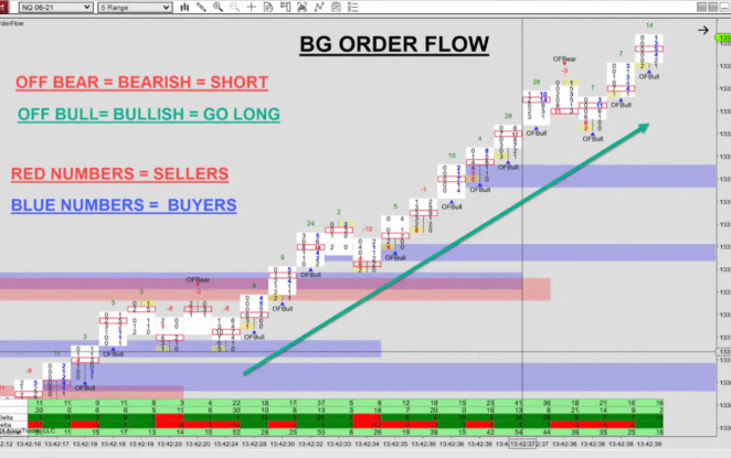 BSG Order Flow Foot Print Indicator