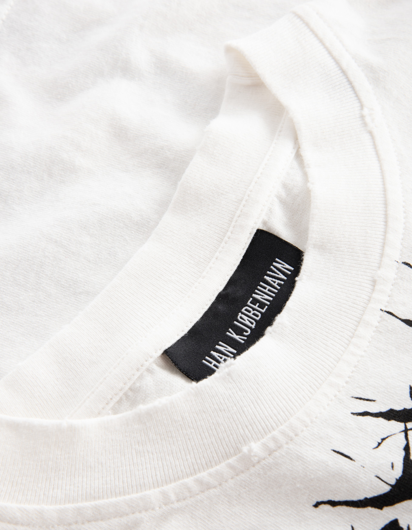 Cropped Tee Short Sleeve , Off White image number 4