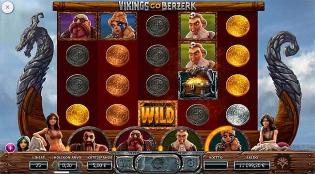Vikings Go Berzerk Kolikkopeli