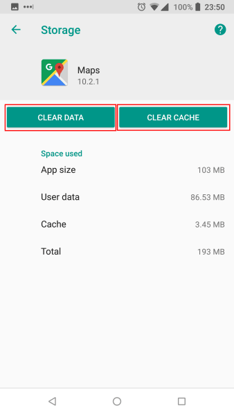 Google Mapのコンパスの向きが逆になってしまった場合の直す方法
