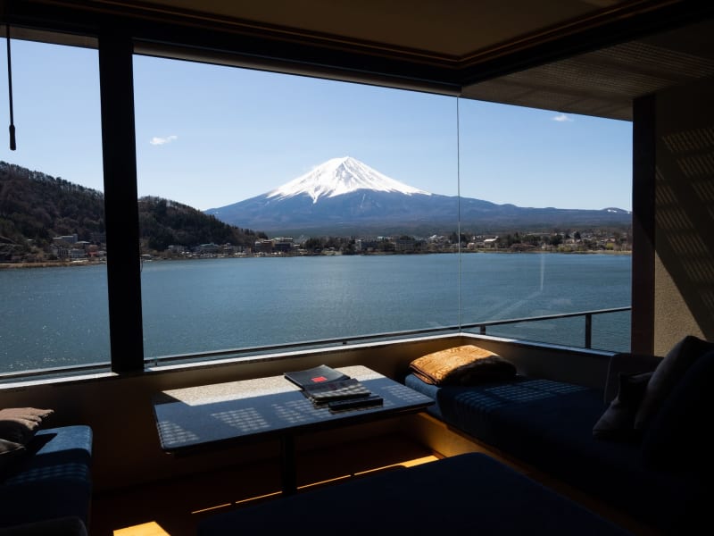 久しぶりに国内旅行!湖山亭うぶやに泊まって富士山を観てきました