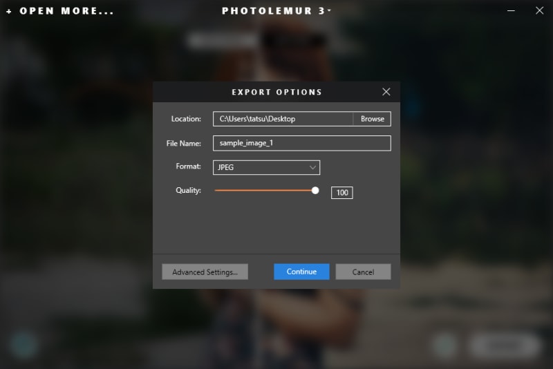 完全自動で写真補正をしてくれる「PHOTOLEMUR 3」で現像してみた