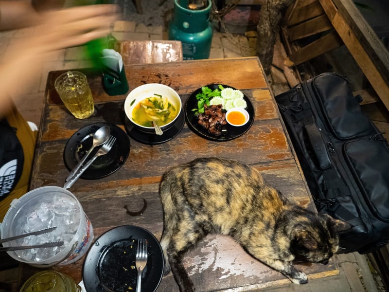 チェンマイの観光客が来ないであろう場所のローカル飲み屋「Maa in Soi」