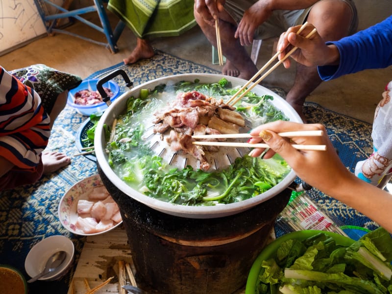 ミャンマー・チャイントン旅行 ~その3 食事~