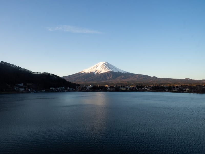 久しぶりに国内旅行!湖山亭うぶやに泊まって富士山を観てきました
