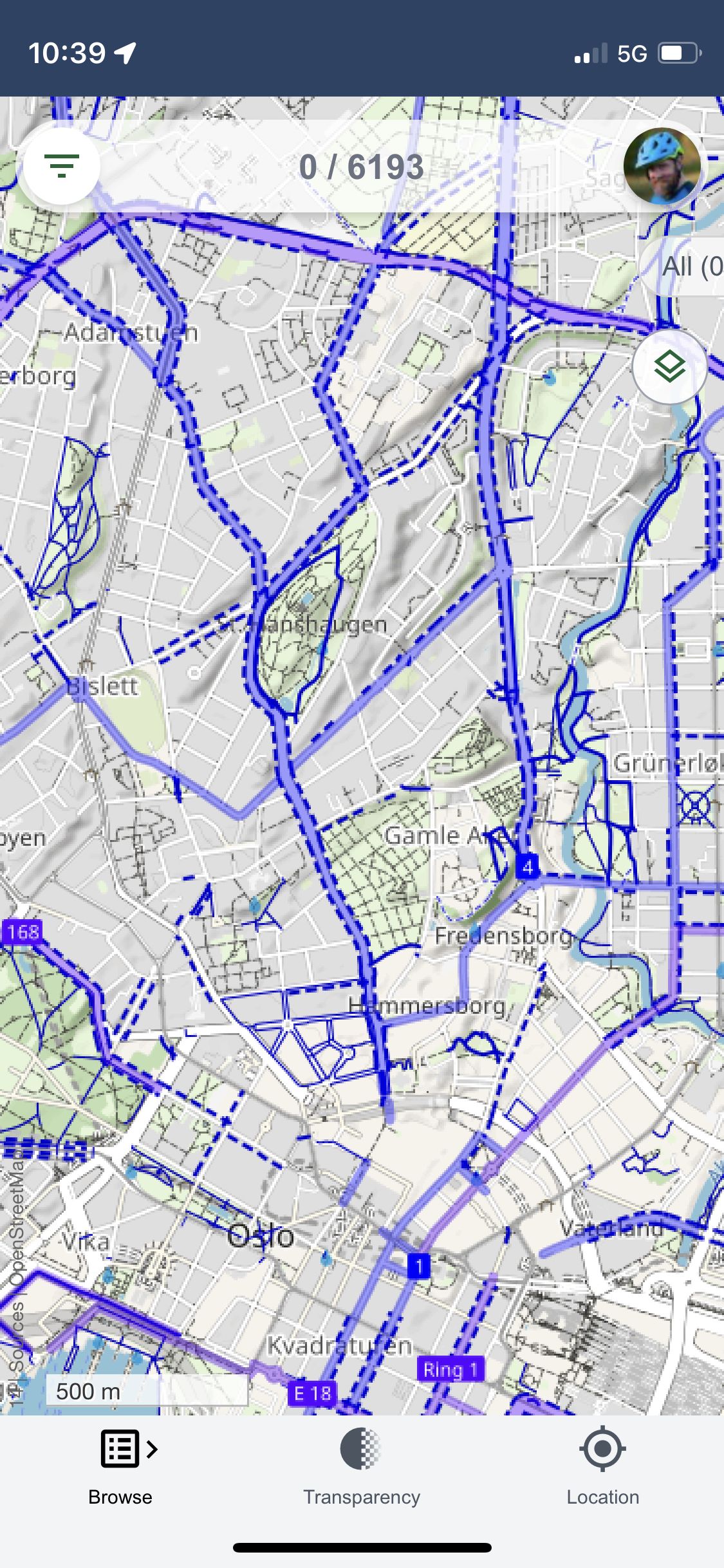 Trailguide web app