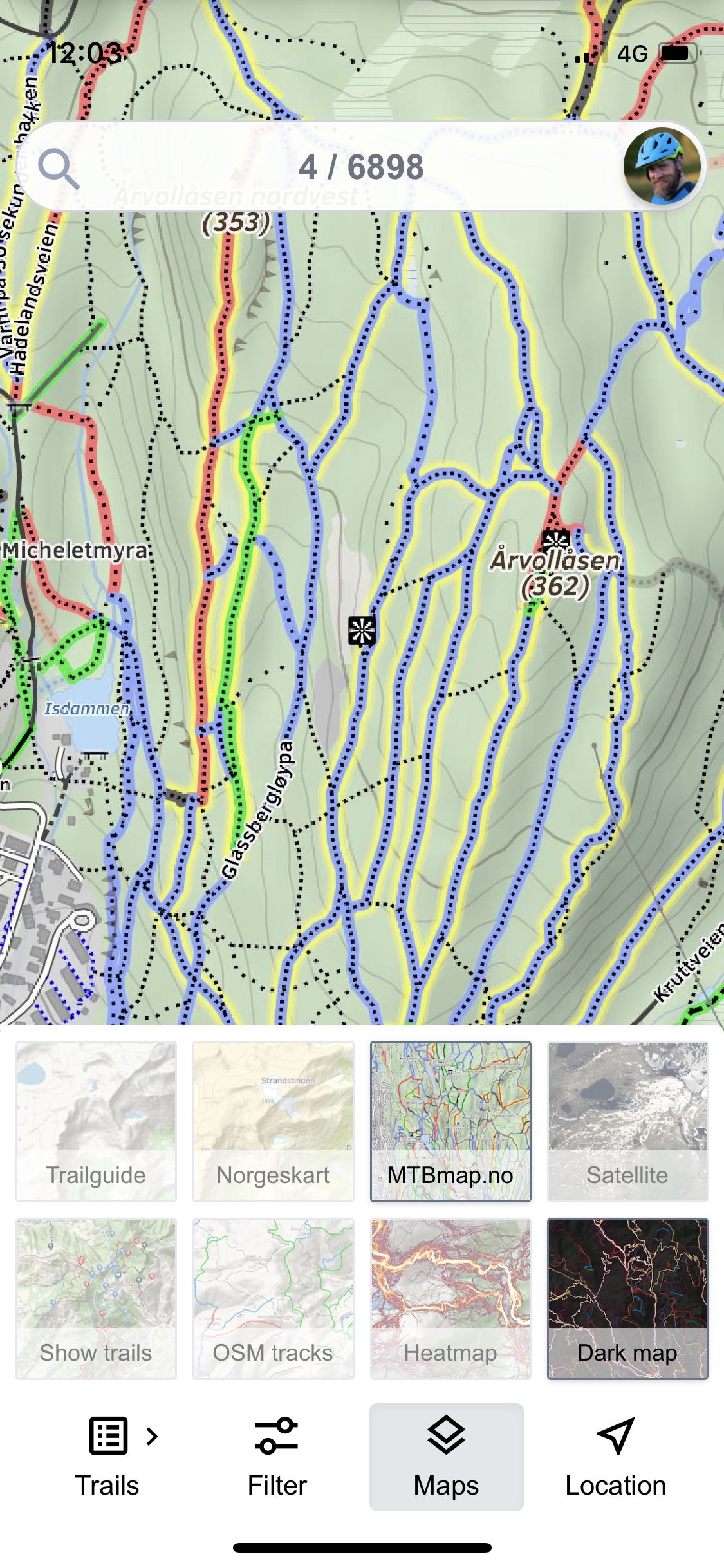Map layers