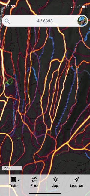 Heatmap and dark map