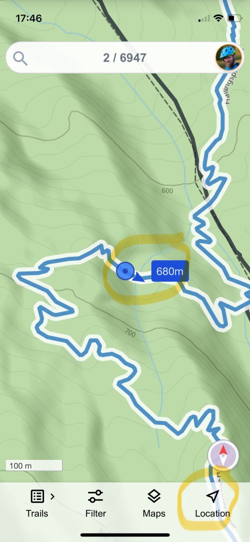 Navigation mode