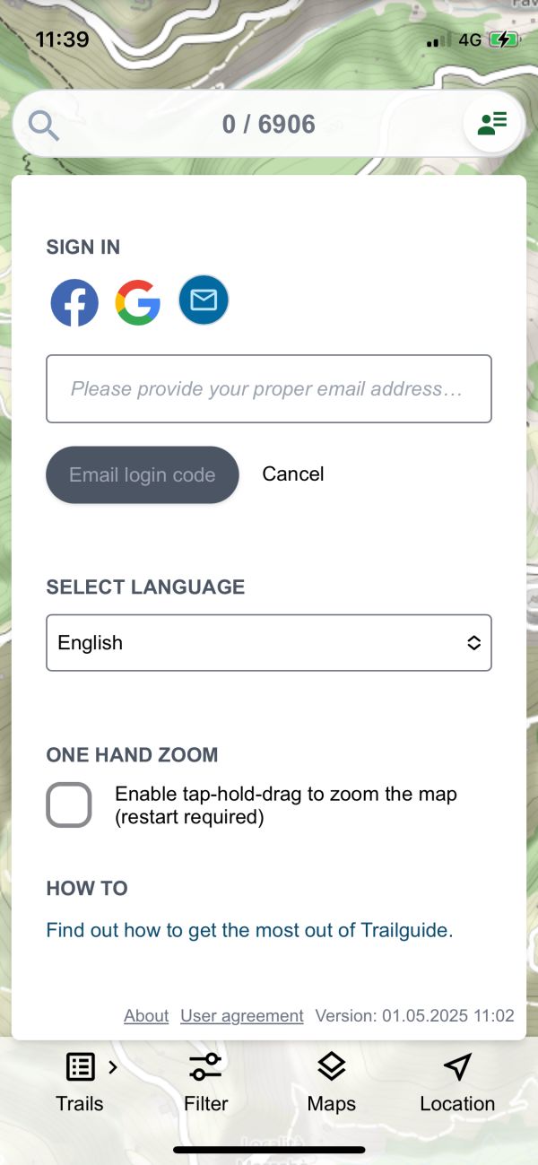 Trailguide App