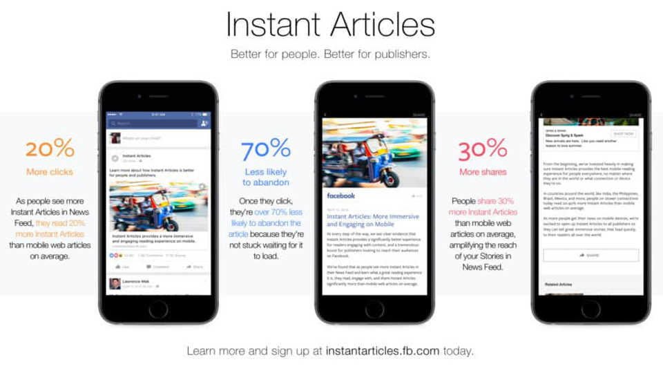Cài đặt Facebook Instant Articles
