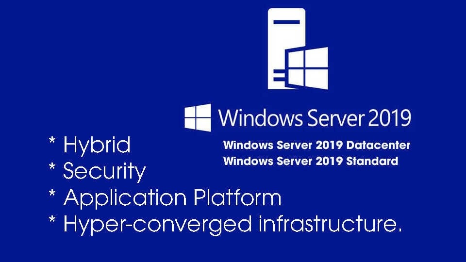 Tính năng mới của Windows Server 2019