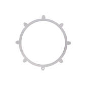 29621 - Steel Plate - RE4F03A, RL4F03A, RL4F03V Rev. 1991 - On. Nissan  OEM # 31536-31X05 Ind # 99101