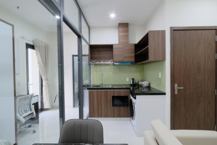 1 Bedroom Apartment for Rent in Phan Tứ, Ngũ Hành Sơn, Da Nang — 12 triệu — photo 4 of 9