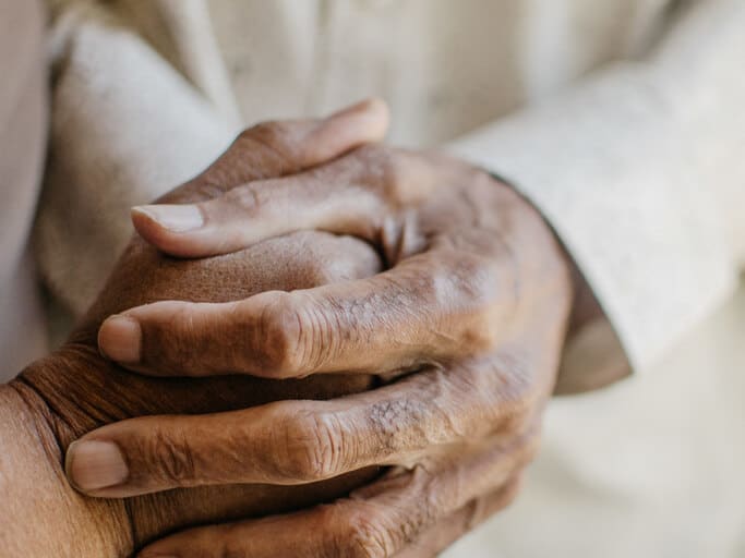 Hands On Hands Giving Comfort