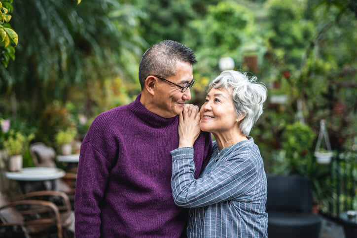 Happy Senior Couple Outdoors