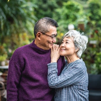 Happy Senior Couple Outdoors