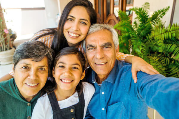 Family Selfie Cropped