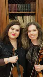 Geigenspielerinnen als Hochzeitsmusik