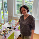 Weindegustation mit Rebekaa Seeger bei einem Kunden