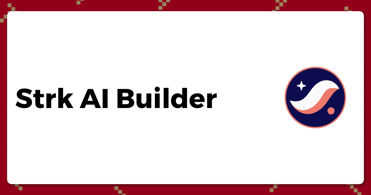 Strk AI Builder | AKINDO