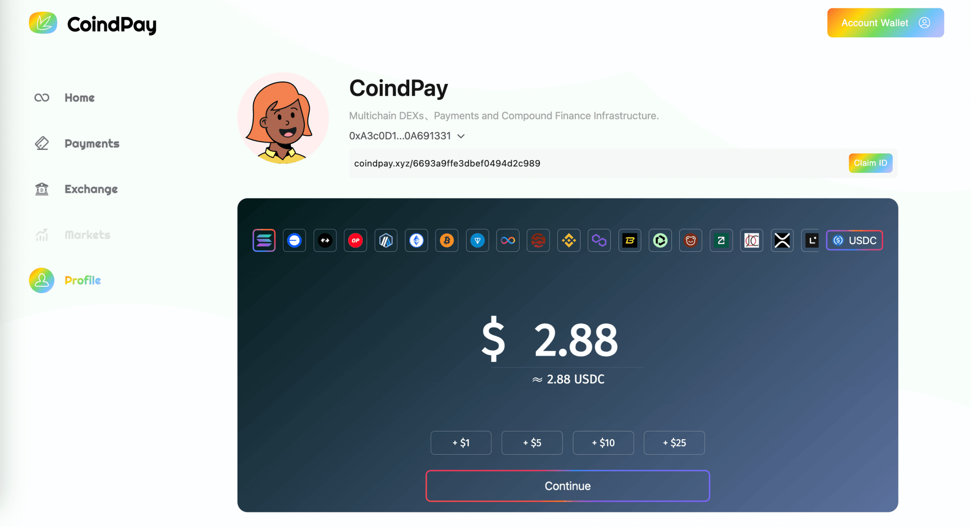 CoindPay Profile_01