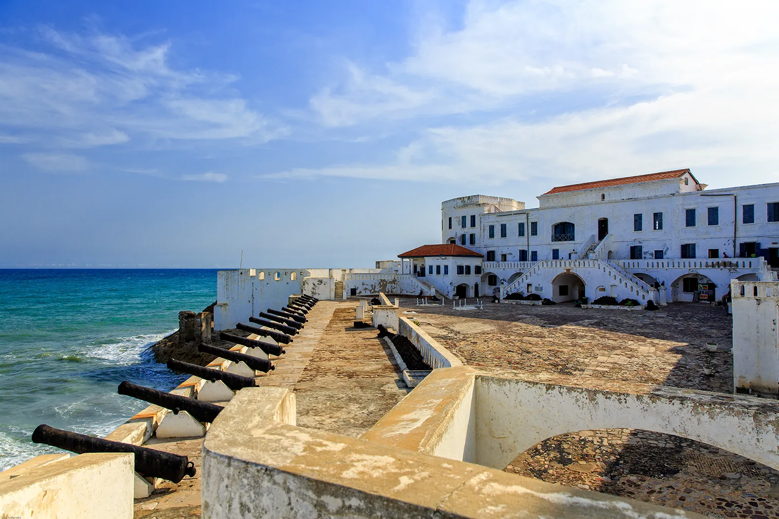 Historical site of Cape Coast, Ghana - Visa free countries for Nigerians