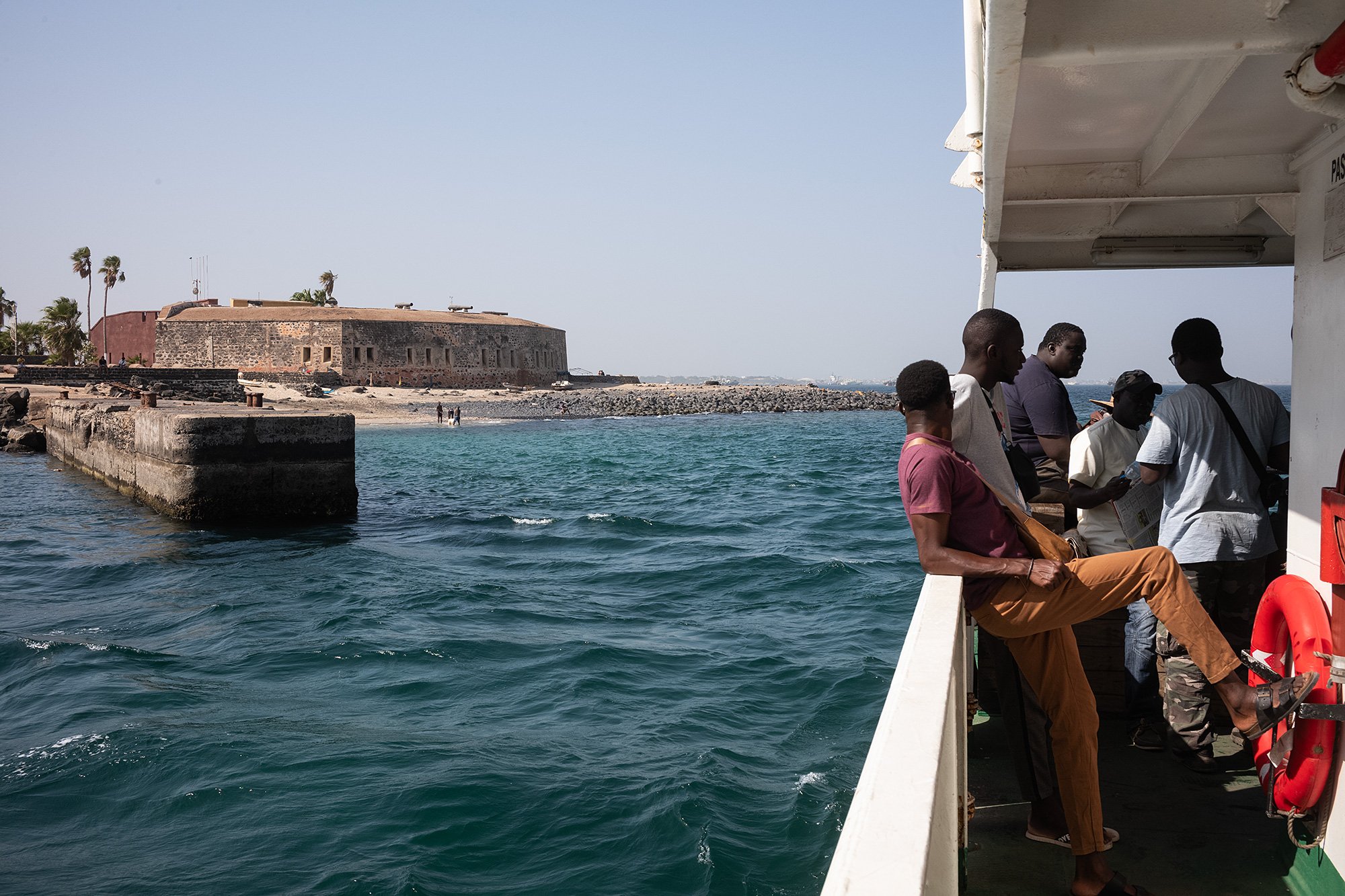 Tourists visiting the famour Island of Gorée - Visa free countries for Nigerians