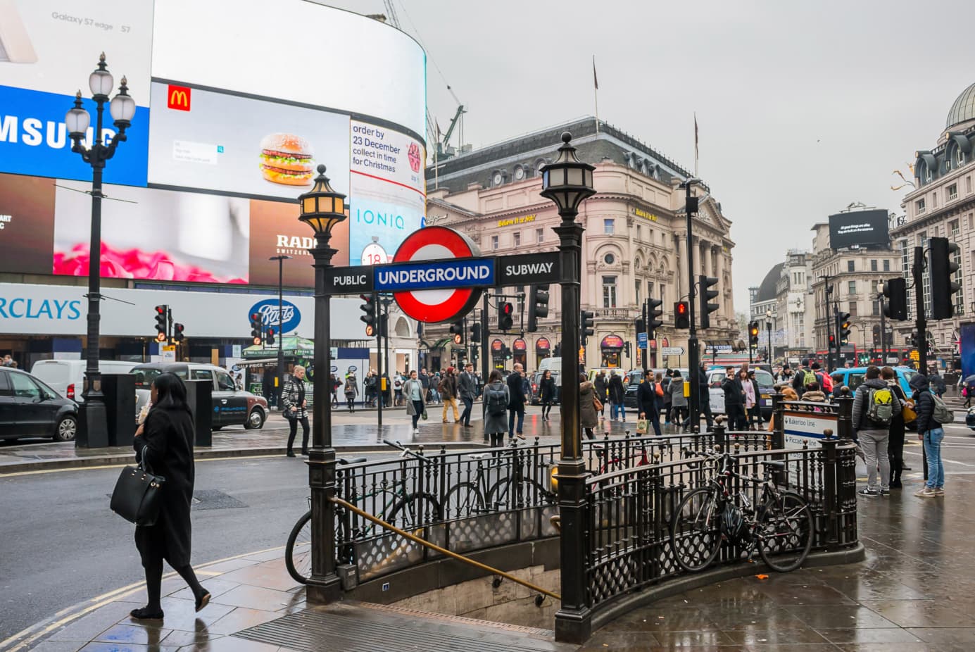 London public underground subway, The Tube