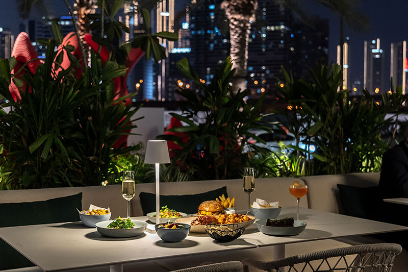 The Lighthouse Restaurant Bar Night Brunch Valentine Dubai