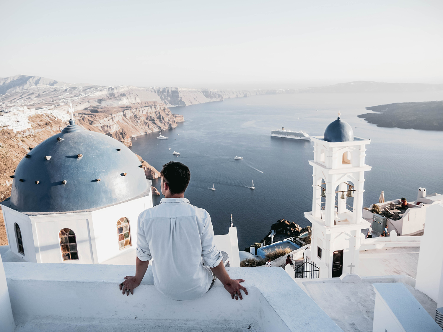 romantic vacation santorini