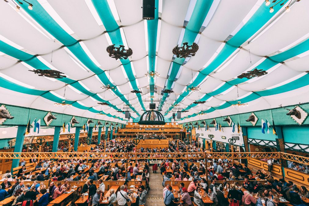 oktoberfest tent