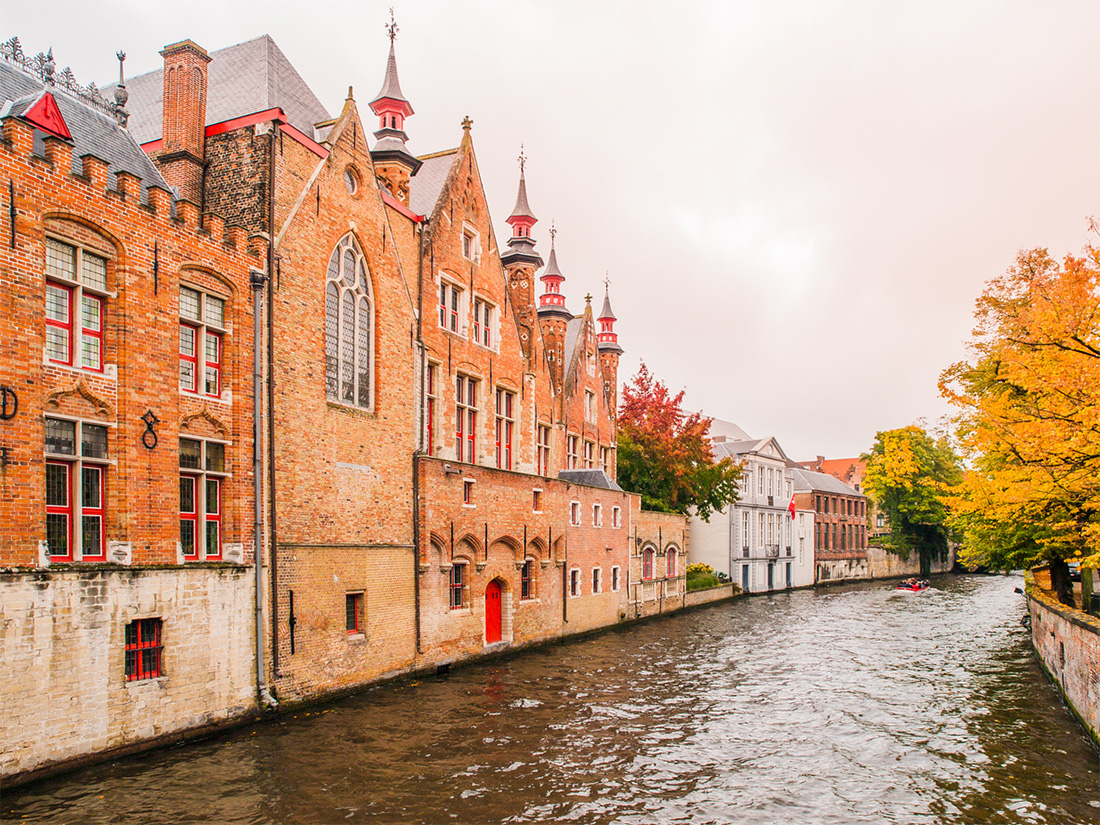 foliage in bruges