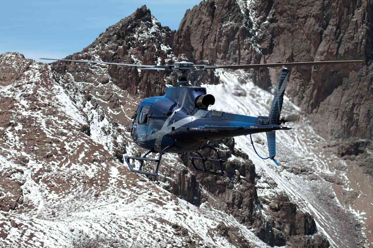 Helicopter Peaks – Mount Kenya
