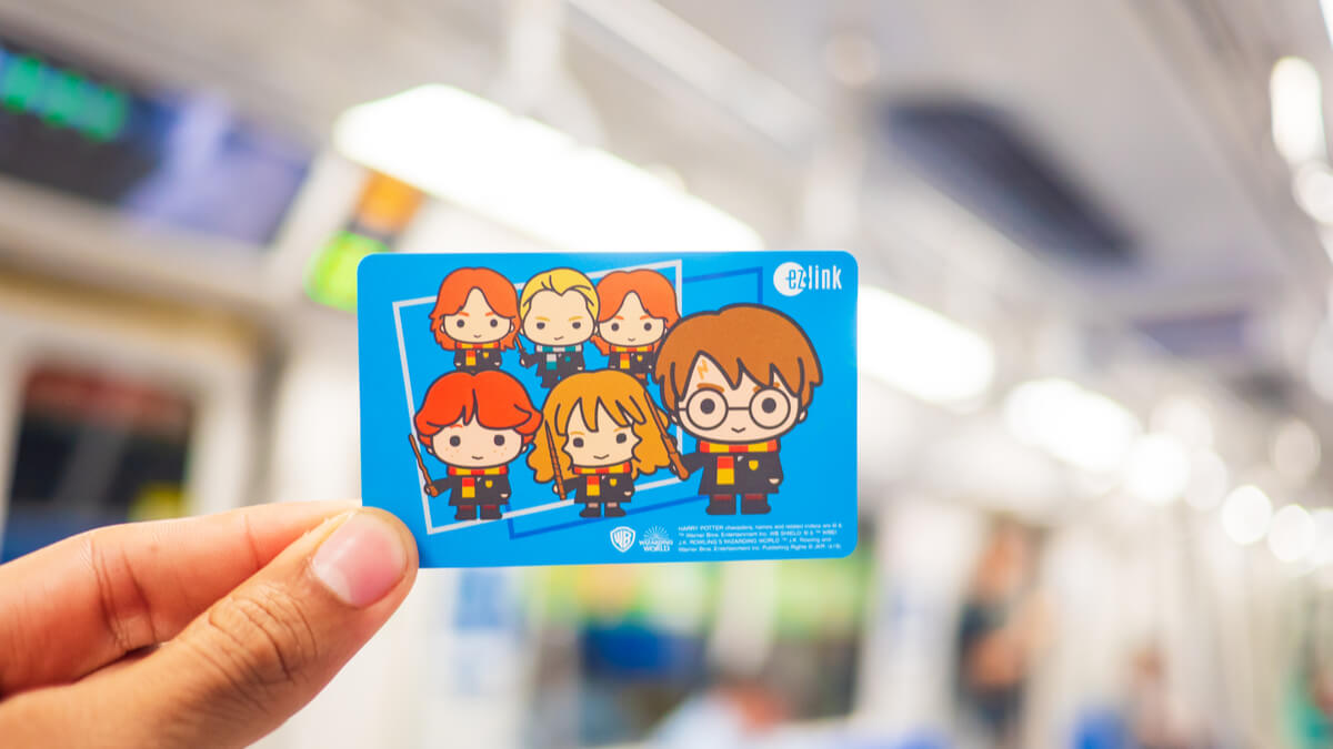 thẻ ez link thẻ đi tàu điện xe bus tại singapore