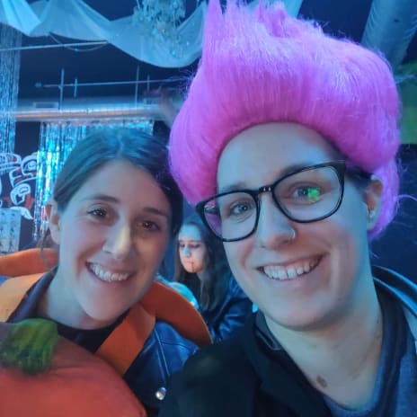 A halloween comedy show at Mahalls