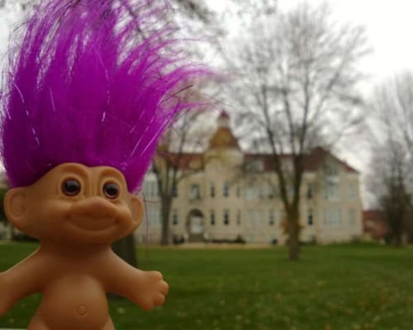 Oswald at Carroll University in Waukesha, WI, USA