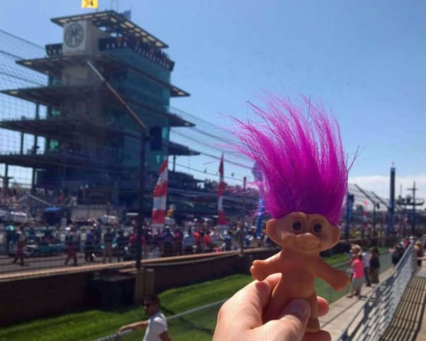 Oswald at Indianapolis Motor Speedway in Indianapolis, IN, USA