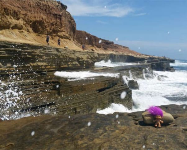 Oswald at Cabrillo Park in San Diego, CA, USA