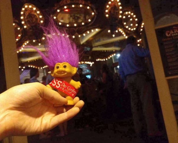 Oswald at Carousel Bar in New Orleans, LA, USA