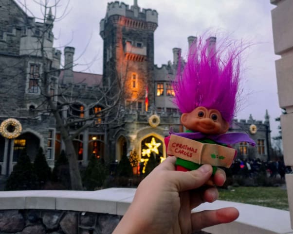 Oswald at Casa Loma in Toronto, ON, Canada