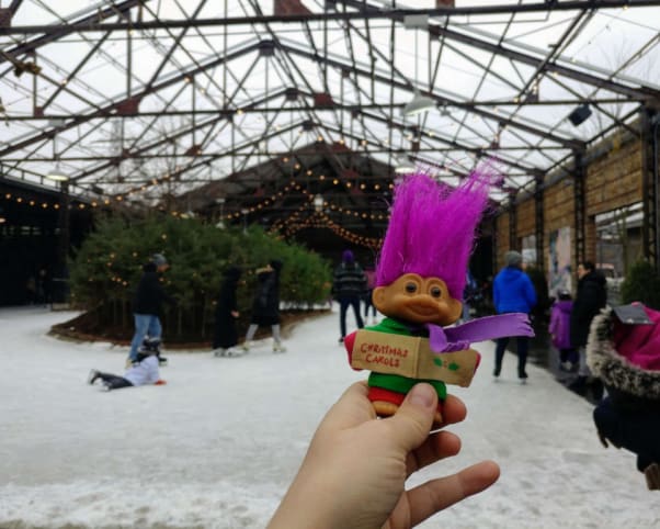 Oswald at Evergreen Garden Market in Toronto, ON, Canada