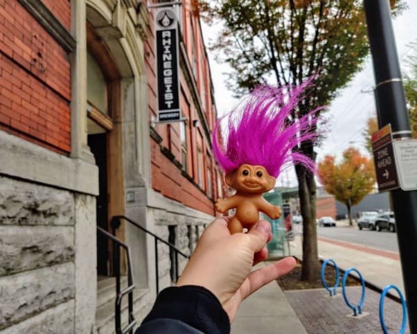 Oswald at Rhinegeist Brewery in Cincinnati, OH, USA