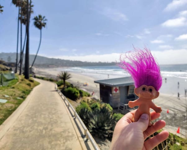 Oswald at Scripps Institution of Oceanography in La Jolla, CA, USA