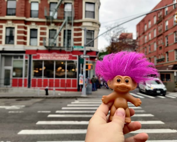 Oswald at Clinton St. Baking Company in New York, NY, USA